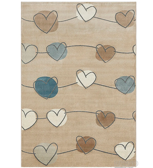 Piece carpet SAGA HEART