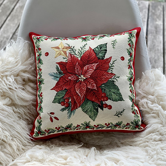 Christmas tapestry cover BIG CHRISTMAS STAR