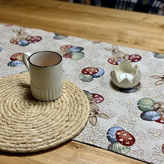 Easter tablecloth and scarf MARGA