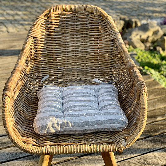 TREBOL SEATS STRIPES GREY