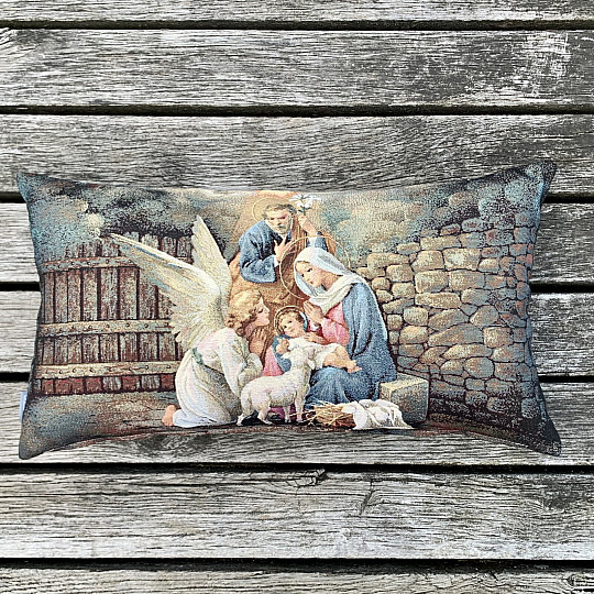 Tapestry pillow ANGEL LIGHT