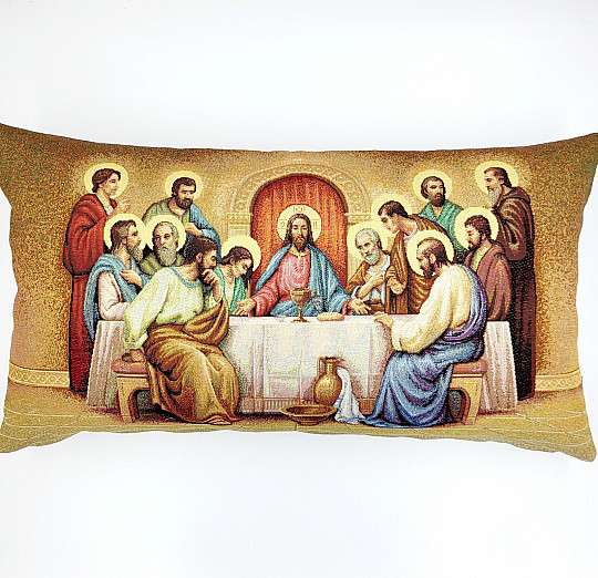 Tapestry pillow THE LORD&#39;S SUPPER