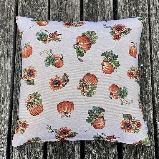 Tapestry pillowcase PUMPKIN PICKUP