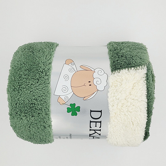 Sheep-sheep blanket FOREST GREEN