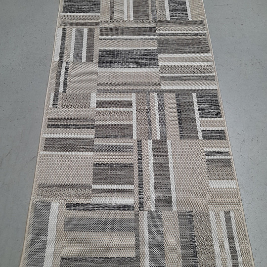 Outdoor rug Prisma in-out brown-gray
