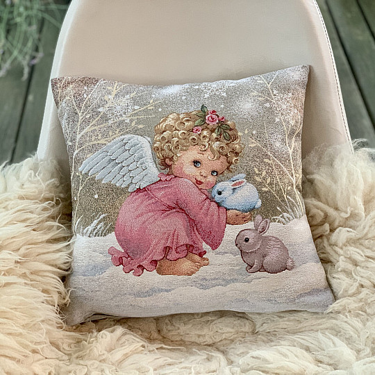 Christmas tapestry cover ANGEL FOR GIRLS