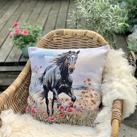 Tapestry pillowcase BLACK BEAUTY