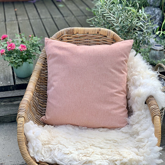 Decorative pillowcase PASTEL terracotta 60