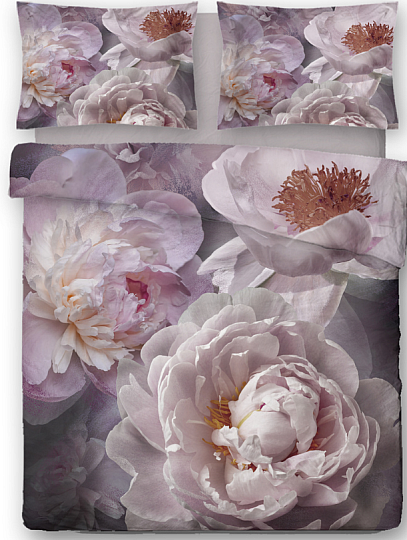 Microflannel bedding PEONY