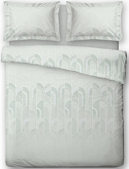 Microflannel bedding MOSS MOOD