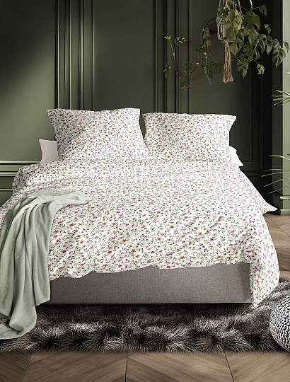 IRISETTE luxury cotton satin TOKIO 8567-10 WHITE