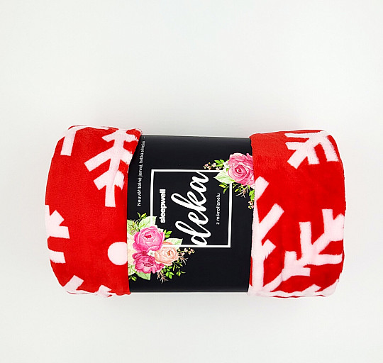 Blanket MF FLAKE RED