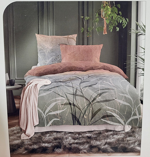 IRISETTE luxury cotton satin WAVE 8641-90 FUZZY