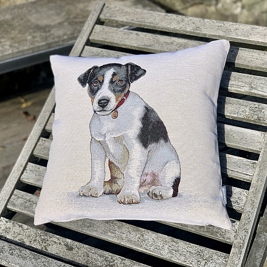 Tapestry pillowcase JACK RUSSEL TERIER