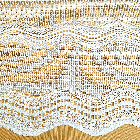 Jacquard curtain V 803 white
