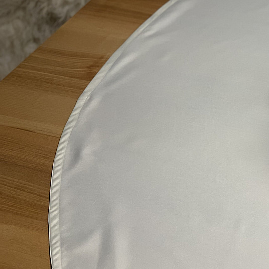 Oval tablecloth CREAM