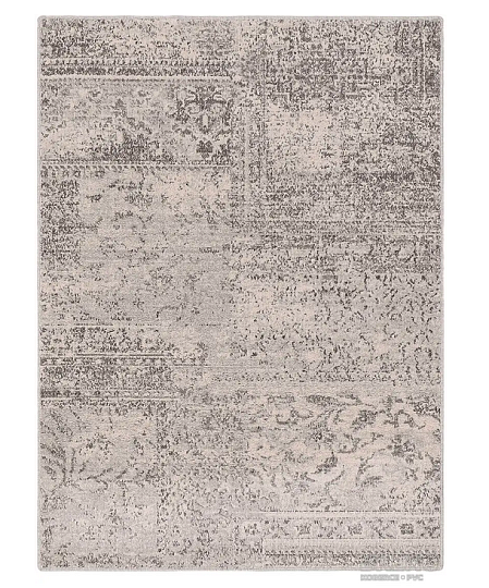 Luxurious wool carpet ISFAHAN Korist grey