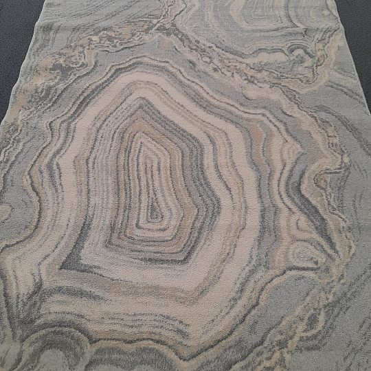 Luxurious wool carpet ISFAHAN Efez grey