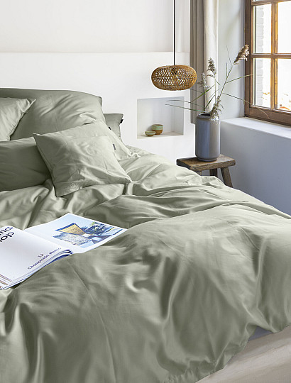 IRISETTE luxury cotton satin PARIS 8000-32 SAGE