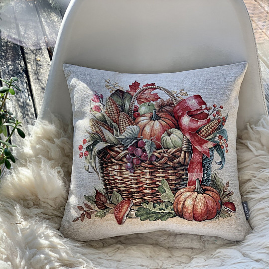 Tapestry pillowcase AUTUMN IN CART