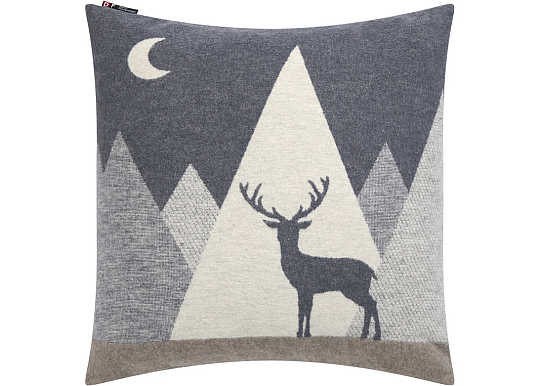 Decorative cover DF JELEN SILVRETTA grey