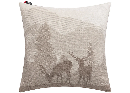 Decorative cover DF JELEN SILVRETTA brown