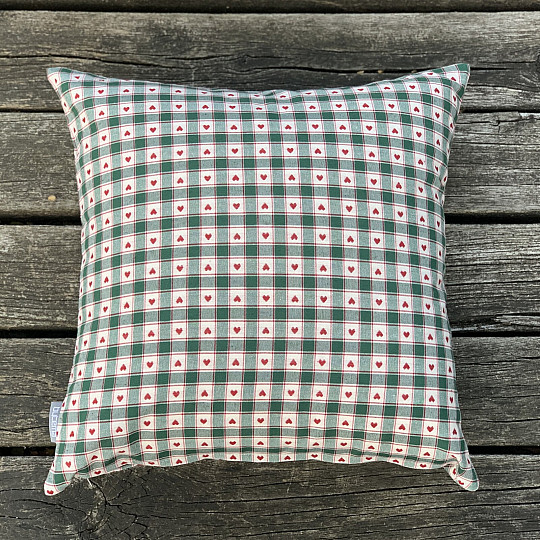 Decorative pillowcase MAXI CORET green