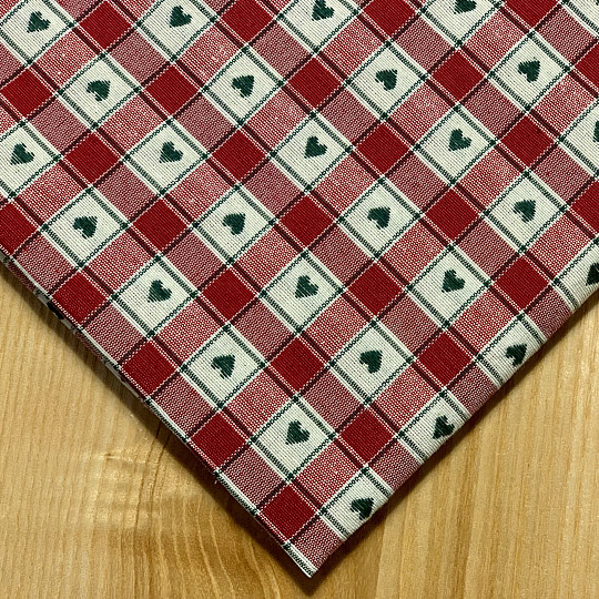 Tablecloth and scarf MAXI CORET red