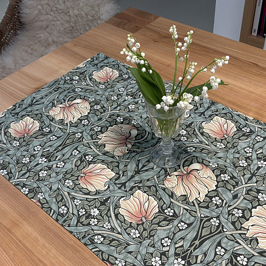 Tablecloth and scarf GOLDEN FLOWERS