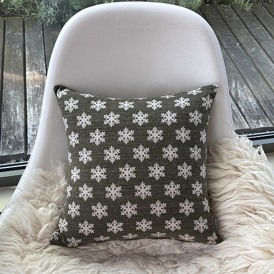 Luxurious decorative coating FLAKES BROWN-GREEN A