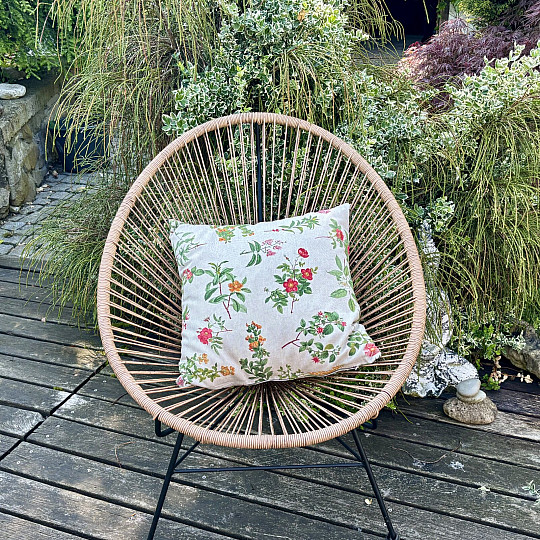 Decorative pillowcase FLOWERS OREGON