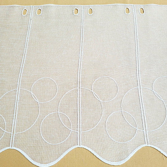 Curtain for stained glass GERSTER 11895/0001 GITA white