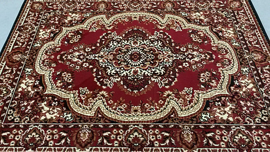 Piece carpet SOLID red
