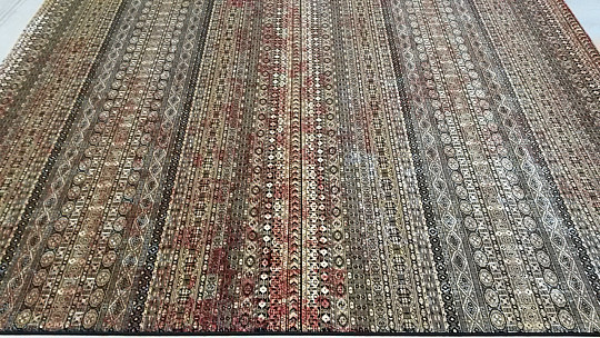 Modern exclusive carpet ETNO NOBLES black