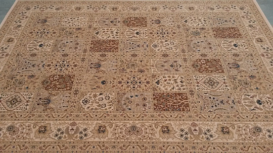 Classic woolen carpet DIAMOND ORIENT 7216/100 cream