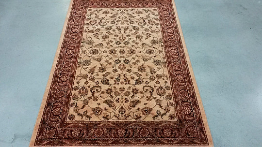 Luxurious woolen carpet ROYAL allover flower