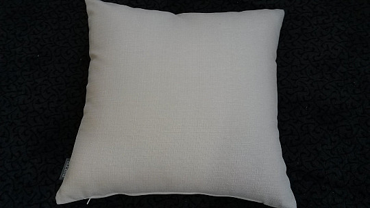 Decorative white pillowcase GERSTER