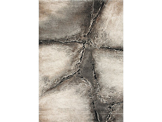 Modern piece rug SAHARA gray