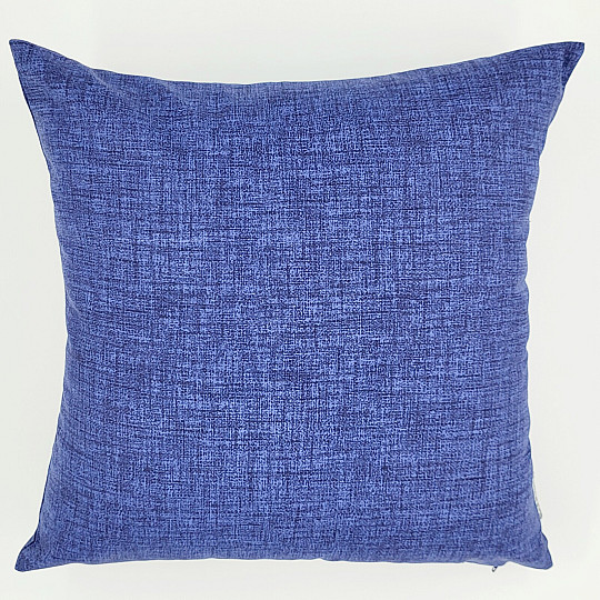 Decorative pillow-case 44x44 EDGAR 602 blue