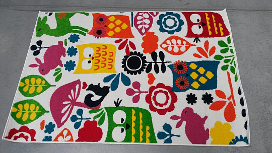 Children carpet CITY OWLS multi
