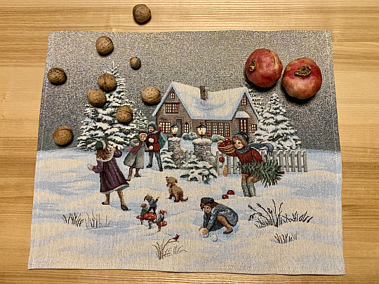 Place setting WINTER FUN