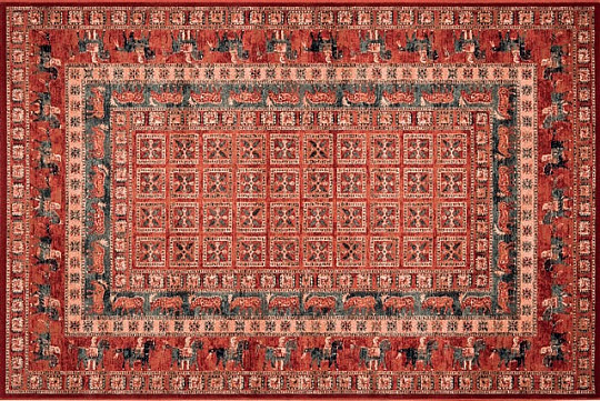 Luxury wool rugs KASHQAI original copy