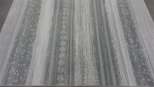 Modern carpet FONT grey-green