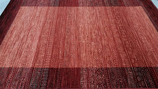 Luxurious woolen carpet KASHQAI 200