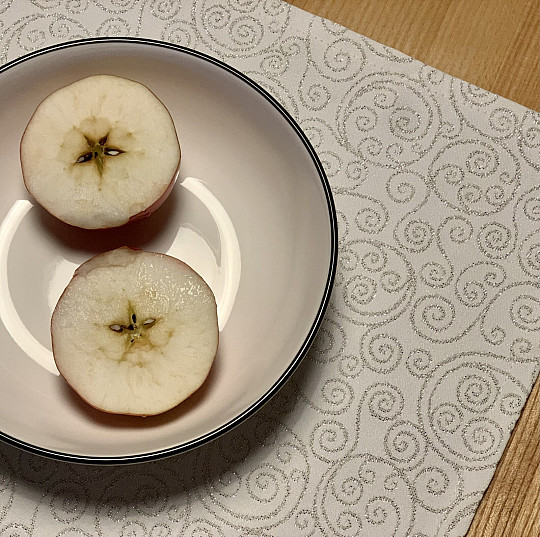 Christmas place setting FLASH ornament natur