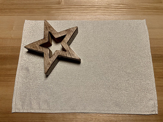 FLASH GOLD Christmas table setting