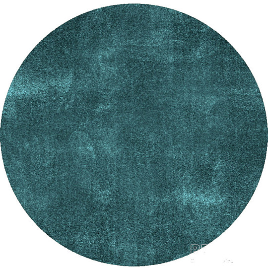 Round carpet SHAGGY GALA turquoise