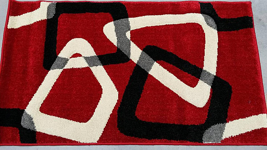 Piece carpets PORTLAND CARVED red
