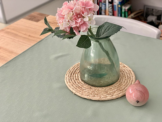 TEFLON tablecloth ELBA green