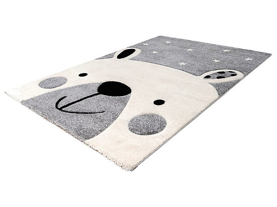 Children carpet AMIGO 323 Bear grey